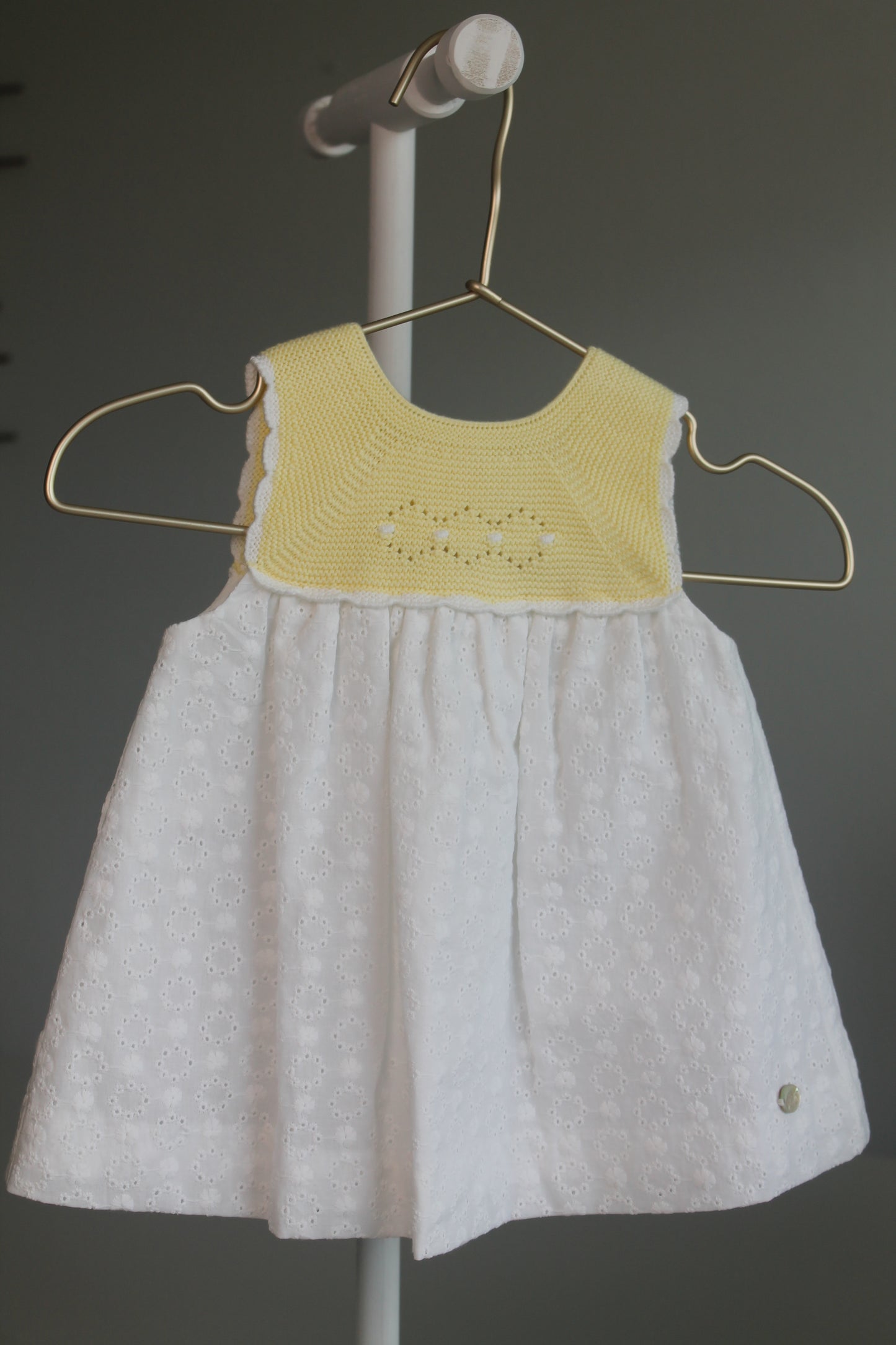 Sunflower Eyelet Dress