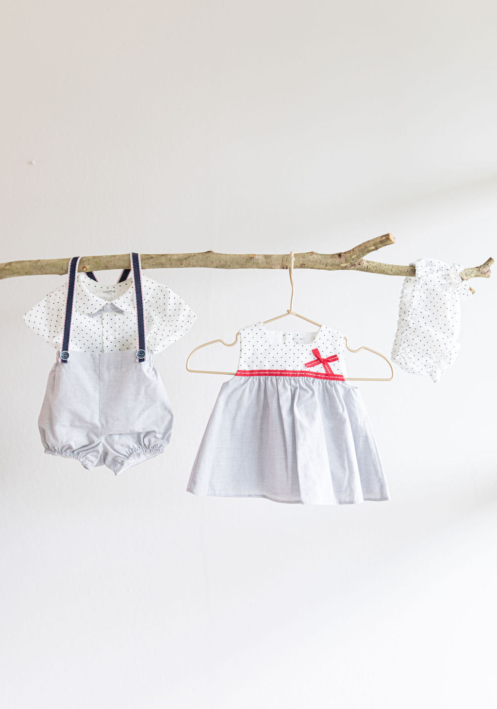 Mina Polka-Dot Boy Set