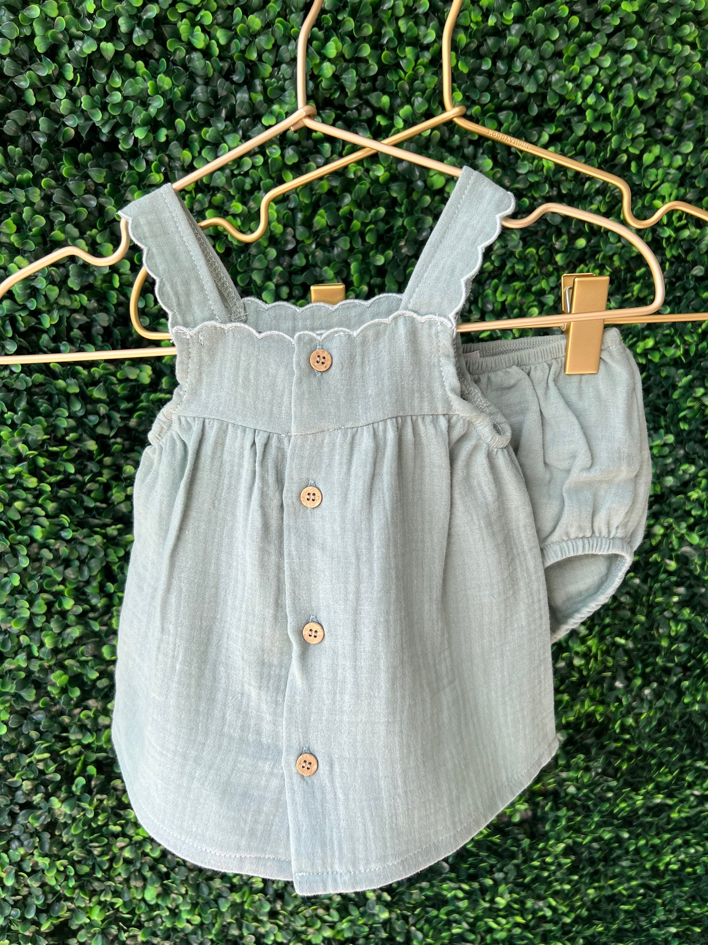 Sage Green Dress