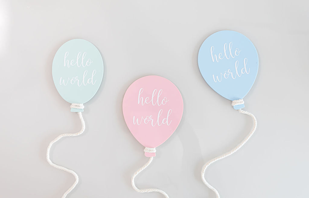 Birth Announcement | Balloon