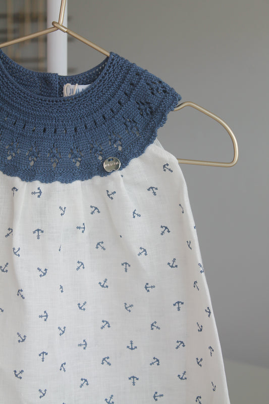 Sailor Linen Dress