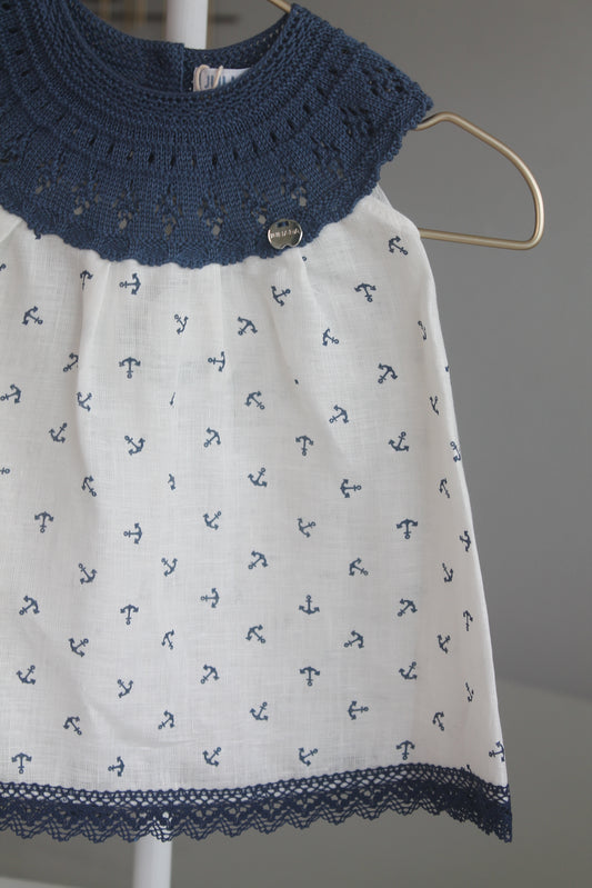 Sailor Linen Dress