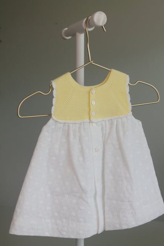 Sunflower Eyelet Dress