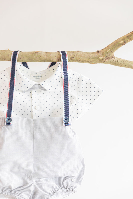 Mina Polka-Dot Boy Set