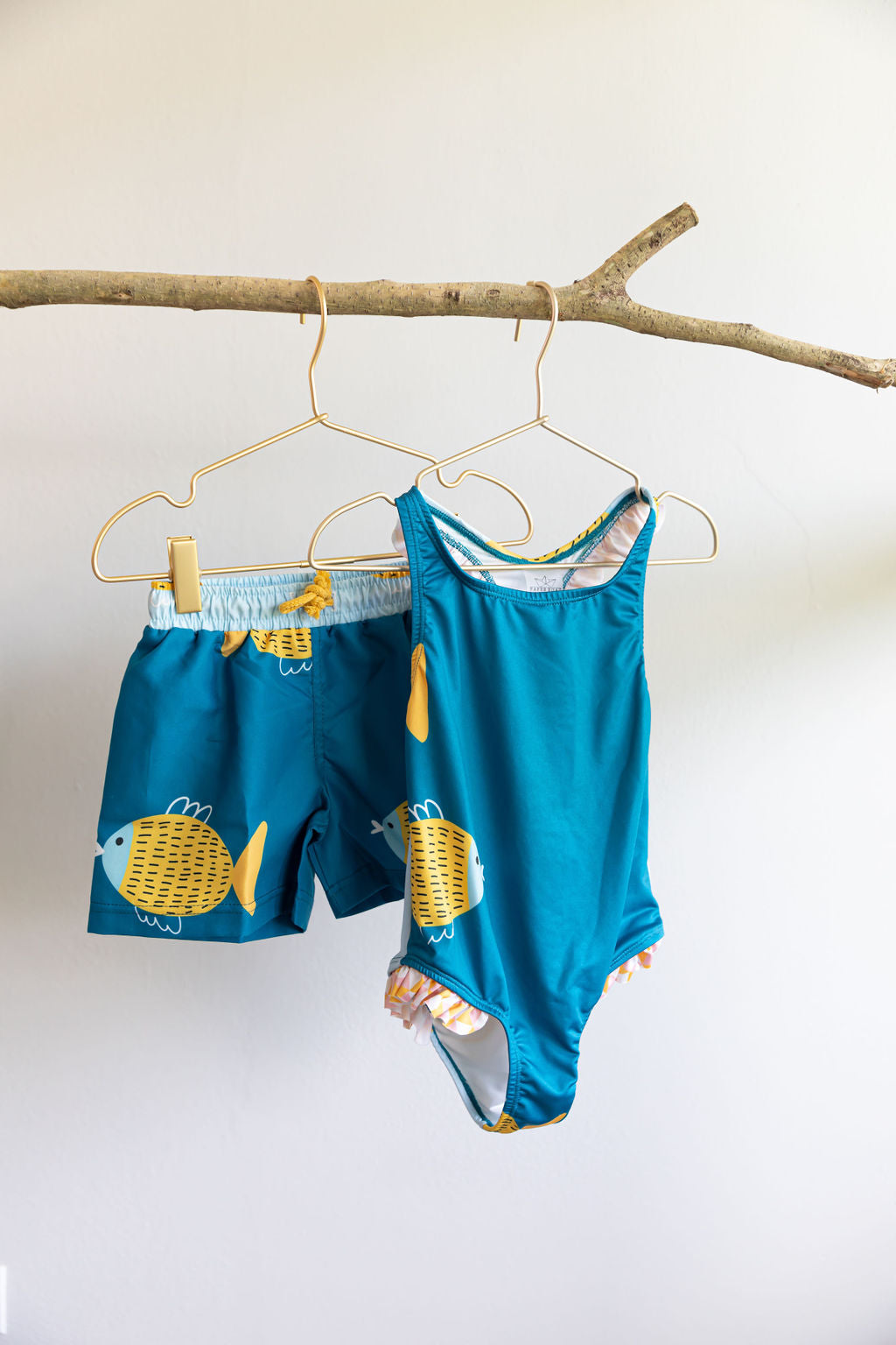 Happy fish swim shorts