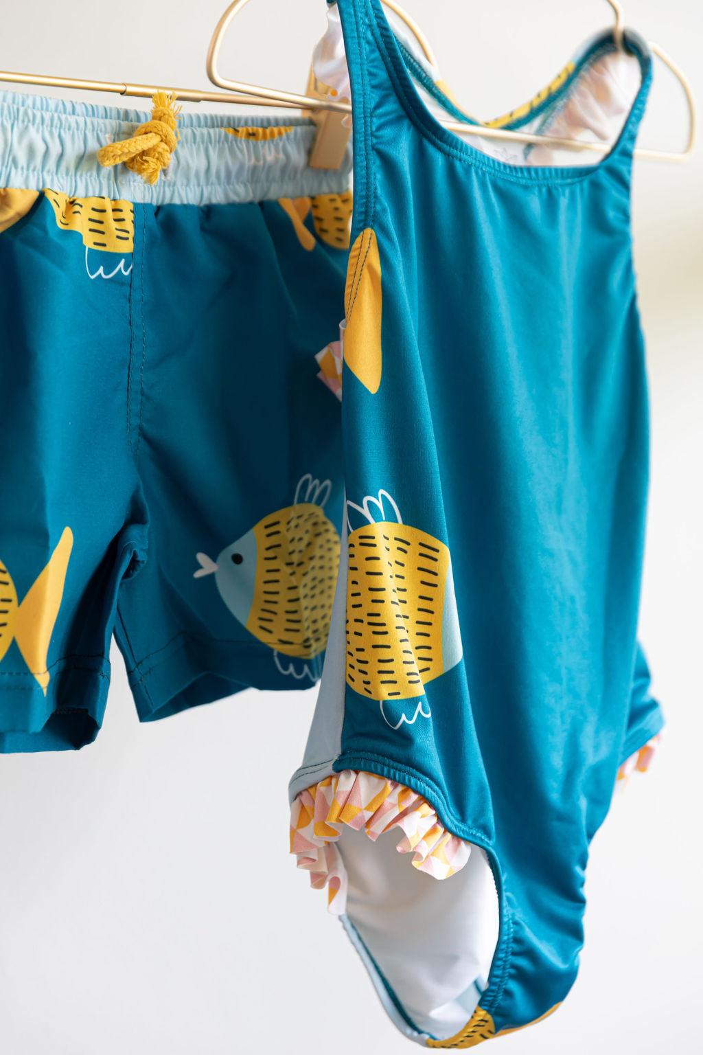 Happy fish swim shorts