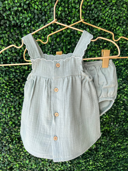 Sage Green Dress
